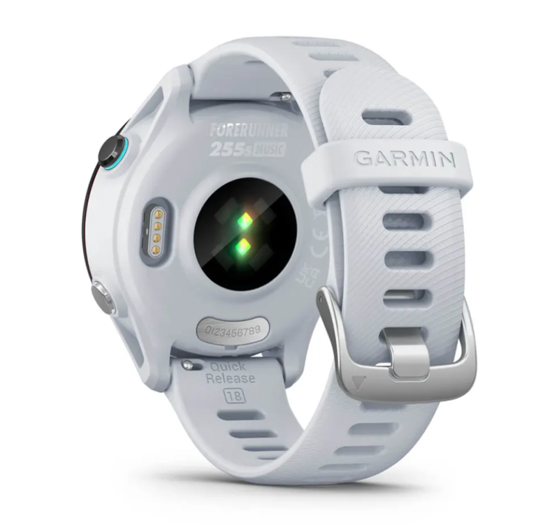 Garmin Forerunner 255S Music GPS Watch in Whitestone-4